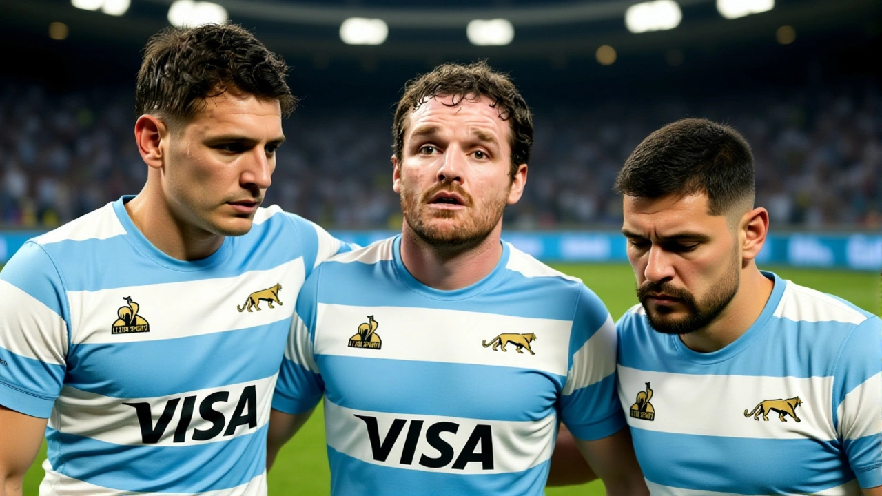 England vs Argentina 0-0 at 4 Minutes as Montoya's Lineout Error Sparks Early Scrums